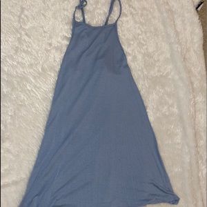 Baby blue dress